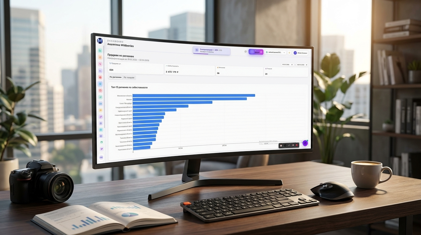 Регионы продаж